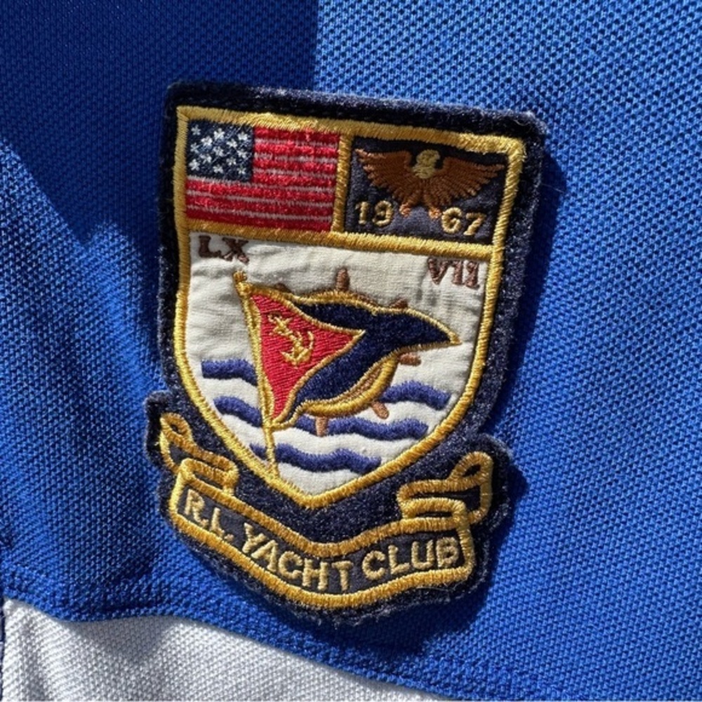 Polo Ralph Lauren WatchHill3 R.L. Yacht Club Series Crested Rugby Shirt (XL) - Picture 6 of 13